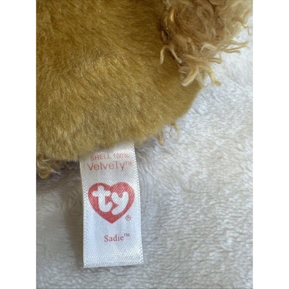 TY Beanie VelveTy SADIE the Cocker Spaniel Dog‎ 6” Stuffed Animal 2017 - Picture 5 of 7